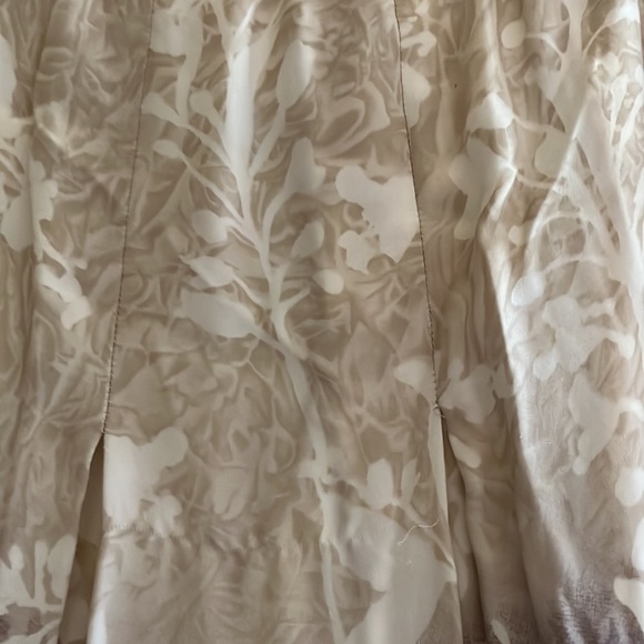 Brown Ombré Silk Skirt - Picture 3 of 3